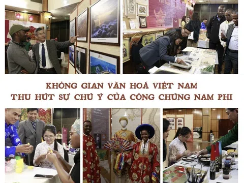 Không gian văn hoá Việt Nam thu hút sự chú ý của công chúng Nam Phi