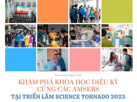 Khám phá khoa học diệu kỳ cùng các Amsers tại triển lãm Science Tornado 2023