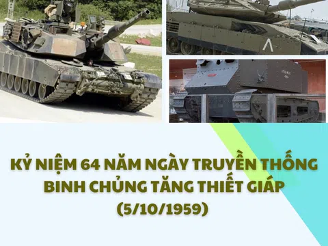 Kỷ niệm 64 năm Ngày truyền thống Binh chủng Tăng thiết giáp (5/10/1959) - Trên tháp pháo một ngôi sao màu lửa