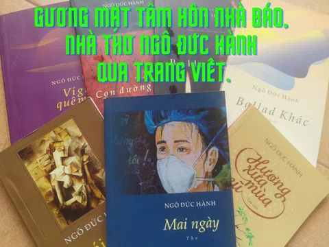 Gương mặt tâm hồn nhà báo, nhà thơ Ngô Đức Hành qua trang viết