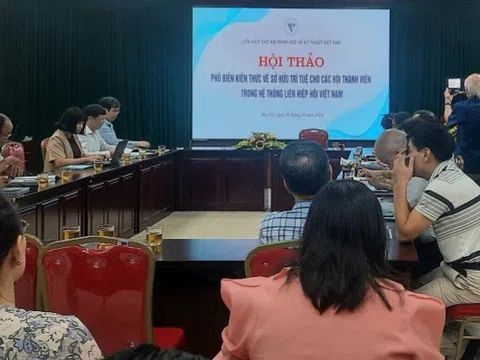 Liên hiệp các Hội Khoa học và Kỹ thuật Việt Nam phổ biến kiến thức về sở hữu trí tuệ cho các hội thành viên