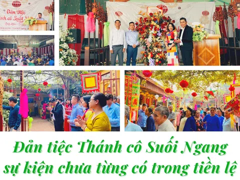 Lạng Sơn: Đản tiệc Thánh cô Suối Ngang thành công tốt đẹp