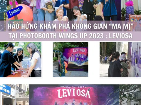 Hào hứng khám phá không gian “ma mị” tại Photobooth Wings Up 2023 : LEVIOSA