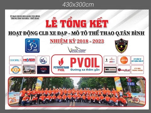 Ông Đỗ Xuân Vinh tái đắc cử Chủ nhiệm CLB Mô tô- Xe đạp quận Tân Bình nhiệm kỳ 2023-2028.