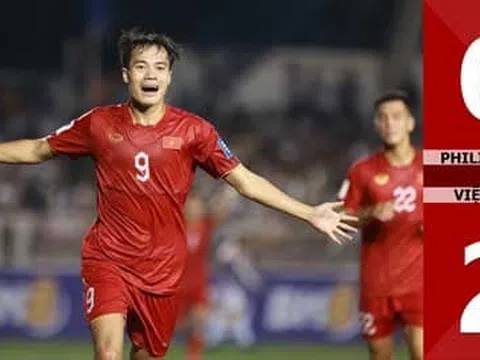 Vòng loại thứ 2 WORLD CUP 2026 bảng F khu vực châu Á: Philippines 0-2 Việt Nam