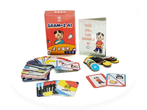 Bộ trò chơi ngữ pháp tiếng Anh đầu tiên “Made in Vietnam”