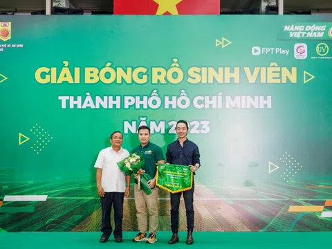 Hơn 1.000 sinh viên tranh tài tại Giải Bóng rổ Sinh viên TP.HCM năm 2023