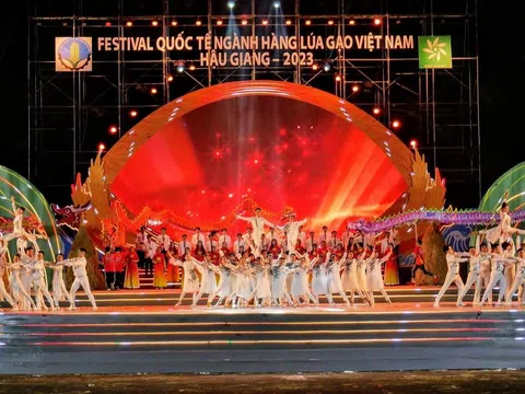 PHOTO: Một số hình ảnh Festival Quốc tế Lúa gạo trước giờ lên sóng trực tiếp trên VTV1