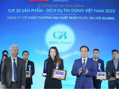 GB Life Global lọt top 10 sản phẩm – Dịch vụ tin dùng Việt Nam 2023