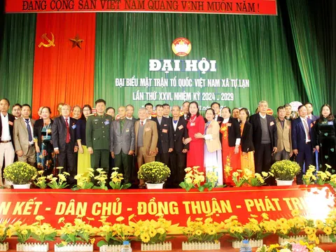 Bắc Giang: Mặt trận Tổ quốc xã Tự Lạn (Việt Yên) xác định nhiệm vụ trọng tâm nhiệm kỳ 2024 - 2029