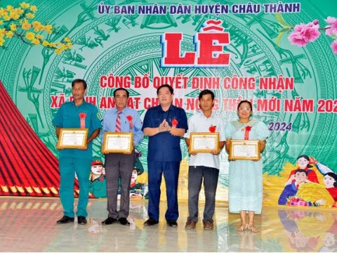 Kiên Giang: Phấn đấu  năm 2024 có 12 xã nông thôn mới nâng cao