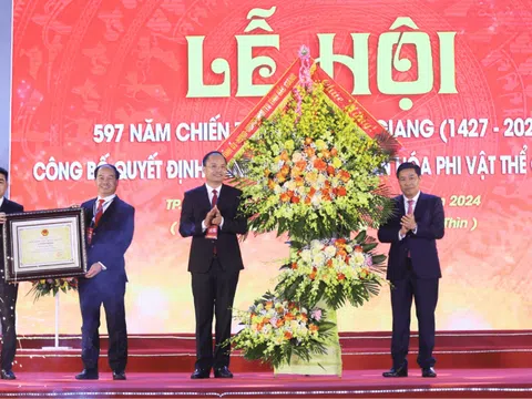 Bắc Giang: Lễ hội Xương Giang là Di sản văn hóa phi vật thể quốc gia