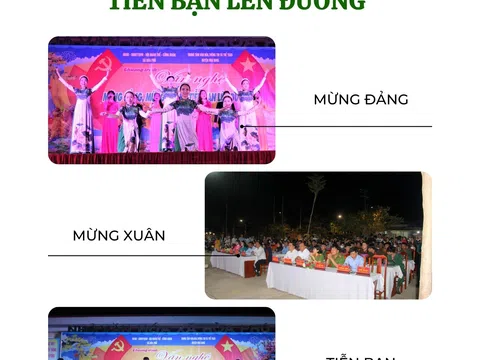 Đà Nẵng: Hòa Phú (Hòa Vang) Hội diễn văn nghệ “Mừng Đảng - Mừng Xuân - Tiễn bạn lên đường”