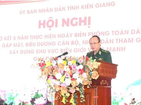 Kiên Giang gặp mặt biểu dương cán bộ, nhân dân thực hiện “Ngày Biên phòng toàn dân”