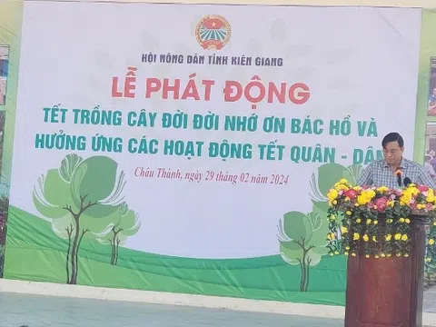 Kiên Giang: Phát động Tết trồng cây nhớ ơn Bác Hồ