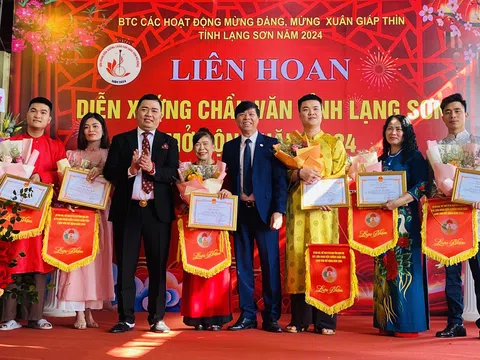 “Liên hoan diễn xướng chầu văn tỉnh Lạng Sơn mở rộng” năm 2024