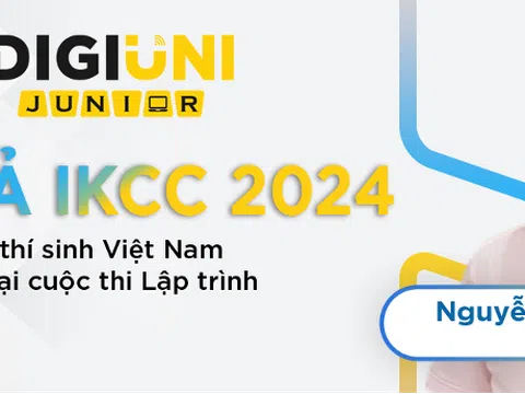 Thí sinh Việt Nam duy nhất lọt top 15 cuộc thi lập trình dành cho trẻ IKCC 2024