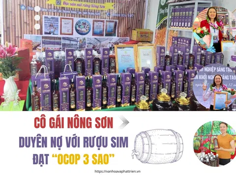 Cô gái Nông Sơn duyên nợ với rượu sim đạt “ocop 3 sao”