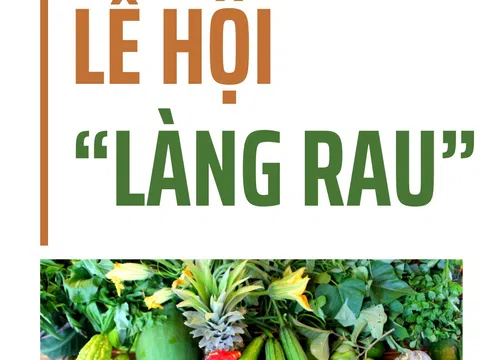 Đi xem lễ hội “làng rau”