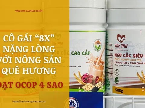 Cô gái “8x” nặng lòng với nông sản quê hương đạt Ocop 4 sao