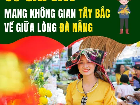 Cô gái Tày mang đặc sản vùng núi phía Bắc về giữa lòng Đà Nẵng