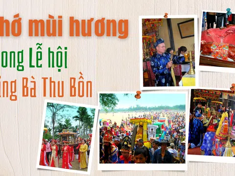Quảng Nam: Nhớ mùi hương trong Lễ hội Lăng Bà Thu Bồn