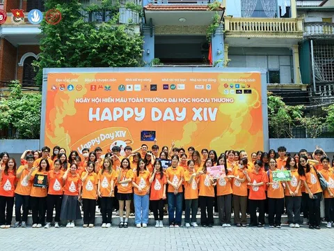 Happy Day XIV: Ngày Hội Hiến Máu - Tỏa sáng sắc cam tại Trường Đại học Ngoại thương