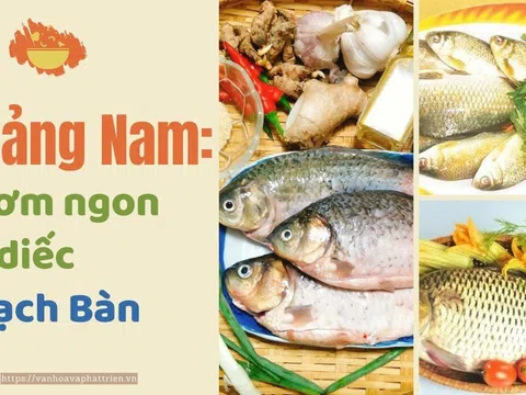 Quảng Nam: Thơm ngon cá diếc Thạch Bàn