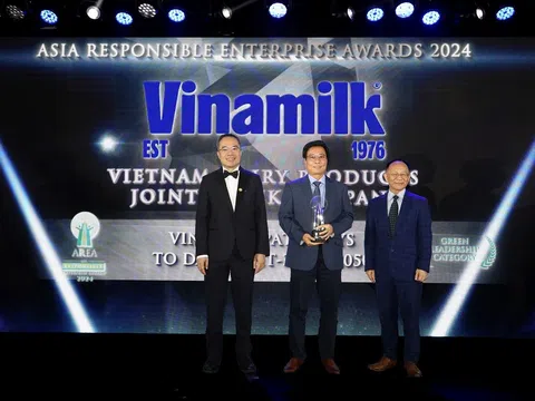 Vinamilk: Doanh nghiệp sữa duy nhất của Châu Á được vinh danh tại giải thưởng quốc tế về “Green Leadership”