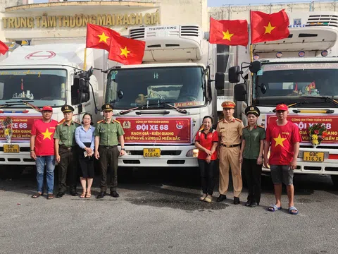 Công an Kiên Giang phát huy tinh thần xung kích, tình nguyện