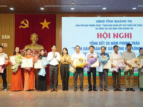 Quảng Trị tổng kết 25 năm phong trào “Toàn dân đoàn kết xây dựng đời sống văn hóa”