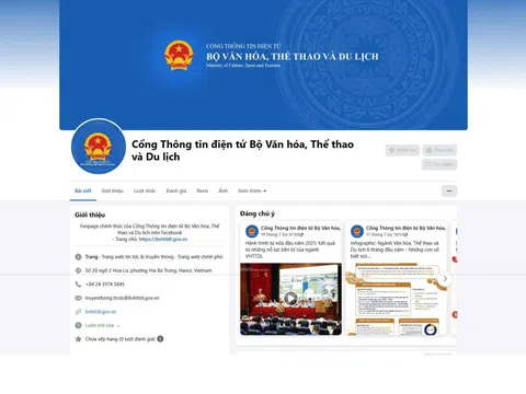 Cổng thông tin điện tử Bộ VHTTDL: Kênh thông tin chính thống, lan tỏa giá trị ngành trong thời đại số