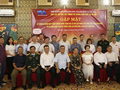 Ra mắt Câu lạc bộ các lực lượng vũ trang Sầm Sơn tại Hà Nội