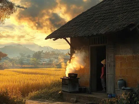 Khói bếp lam chiều lập thu