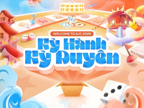 Welcome to AJC 2025 trở lại cùng bộ nhận diện độc đáo mang bản sắc dân tộc