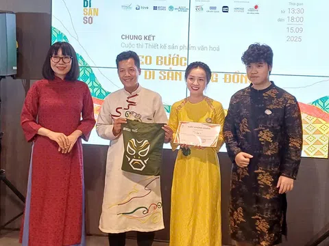 Kết nối di sản và sáng tạo trong cuộc thi thiết kế sản phẩm văn hóa