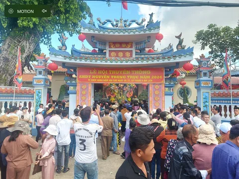 Lễ hội truyền thống kỷ niệm 157 năm Anh hùng dân tộc Nguyễn Trung Trực hy sinh: Bản sắc văn hóa và niềm tự hào dân tộc