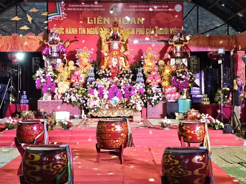 Lan toả giá trị di sản từ Liên hoan Thực hành Tín ngưỡng thờ Mẫu Tam phủ của người Việt tại Hải Phòng