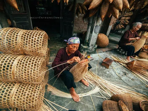 Nghề đan – Nét đẹp hồn quê