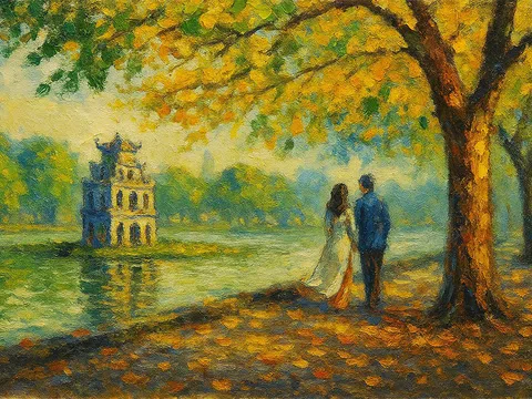 Thu Hà Nội - Bản giao mùa giữa ký ức và hiện tại