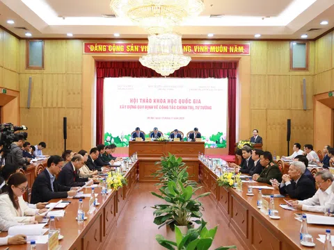 Hội thảo khoa học quốc gia “Xây dựng Quy định về công tác chính trị, tư tưởng”