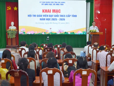 An Giang: Hơn 1.000 giáo viên đạt phần thi “Trình bày biện pháp” - Hội thi Giáo viên dạy giỏi THCS cấp tỉnh