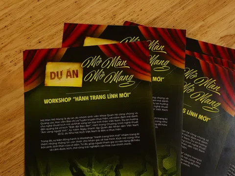 Workshop “Hành trang lính mới”: Điểm chạm cảm xúc đưa kịch nói đến gần với người trẻ