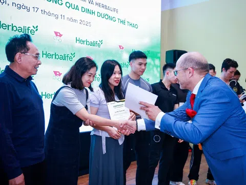 Herbalife Việt Nam tổ chức buổi đào tạo “Tối ưu Hiệu suất và Phục hồi thông qua Dinh dưỡng Thể thao”