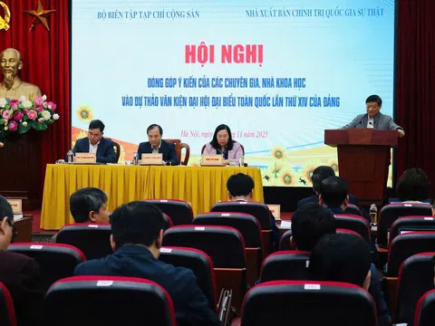 Hội nghị Lấy ý kiến đóng góp của chuyên gia, nhà khoa học nhằm hoàn thiện dự thảo các văn kiện trình Đại hội đại biểu toàn quốc lần thứ XIV của Đảng