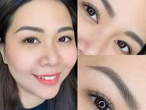Điêu khắc lông mày giúp tôn đường nét trên khuôn mặt