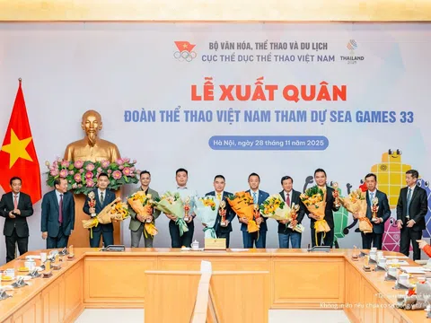 Herbalife Việt Nam đồng hành cùng Ủy ban Olympic Việt Nam tổ chức Lễ xuất quân của đoàn thể thao Việt Nam tham dự SEA Games 33