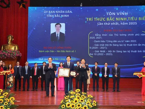 Bắc Ninh tôn vinh trí thức tiêu biểu năm 2025