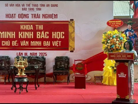 Tái hiện không gian khoa cử xưa tại Bảo tàng tỉnh An Giang qua Khoa thi “Minh kinh bác học”