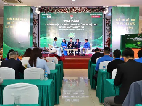Tọa đàm “Khởi nghiệp từ nông nghiệp công nghệ cao, cơ hội và thách thức”